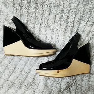 Nine West Patent Leather platform heels